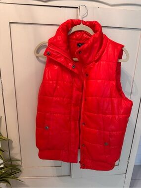 Rue21 Red Quilted Puffer Vest